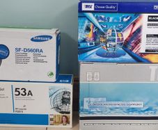 Job lot of Toners - Samsung SF- D560RA - HP Laser Jet P 2015 - HP 2600 -T 27J
