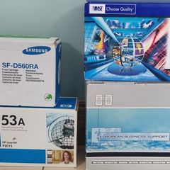 Job lot of Toners - Samsung SF- D560RA - HP Laser Jet P 2015 - HP 2600 -T 27J