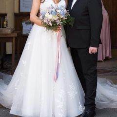 GAIA Bridal soft ballgown/A line wedding dress