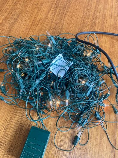 Christmas Tree lights x 2