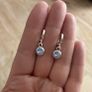 Silver Plated Swarovski Crystal Earrings Image 5