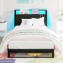 Single Bed with Charging Station and LED Image 9