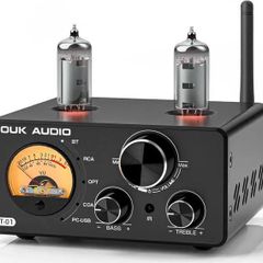 Douk Audio ST 01  200W Bluetooth Amplifier, 2 Channel Vacuum Tube Power Amp NEW never Used