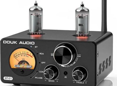 Douk Audio ST 01  200W Bluetooth Amplifier, 2 Channel Vacuum Tube Power Amp NEW never Used