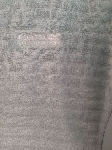 ladies Regatta mint green hooded velor jacket