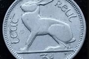 [#478] - Ireland 1942 | Irish 3p | Three Pence | Harp | KM.12a | High Grade