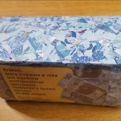 Poland 55,000 zlotych notes briquette