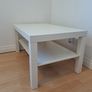White Coffee Table Image 2