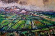 Riverside Landscape - The Mayo Green 87x65cm