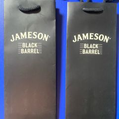 jameson black barell whiskey gift bag set of 2