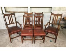 Set of 6 Dining Chairs (4 + 2) KAS1212