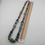 Vintage Venetian African Style Mix Glass Beads Necklace Image 6