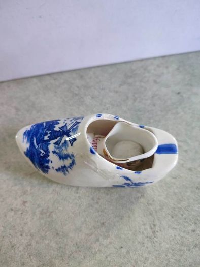 Bone China Shoe Ashtray  And Onther Smaller One.