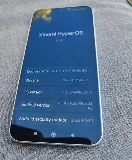 Xiaomi Redmi Note15 Pro 5g 256gb