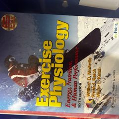 Exercise Physiology - Energy, Nutrition and Human Performance 6th Edition.