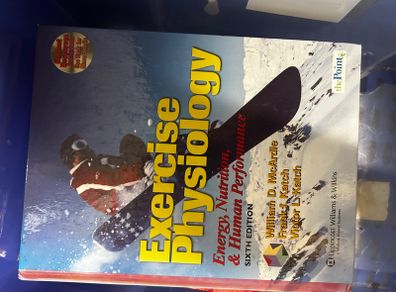 Exercise Physiology - Energy, Nutrition and Human Performance 6th Edition.