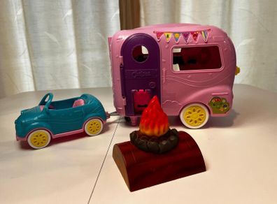 Pink Mini Barbie Caravan