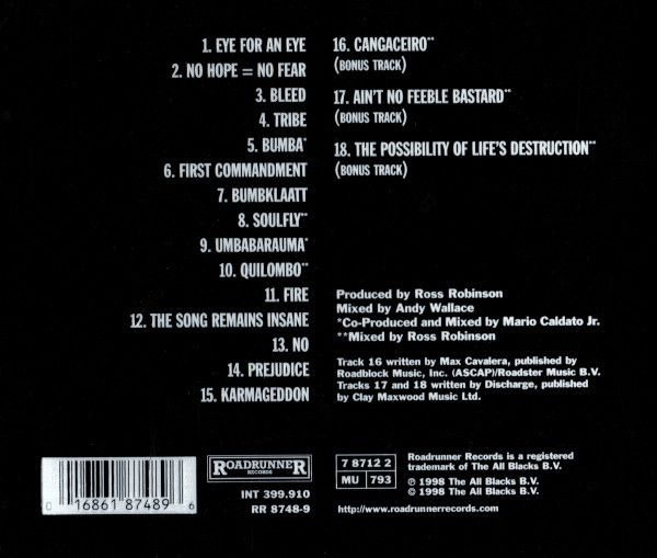 Soulfly - Soulfly Limited Edition Cd