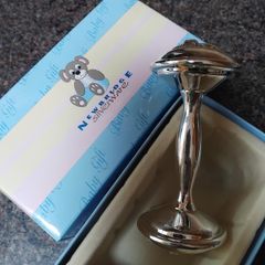 Newbridge silverware and christening cup