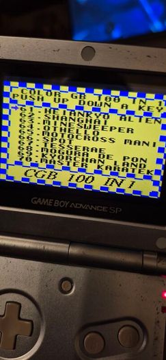 gameboy pokemon/zelda/Mario n more  multicart 100 in 1