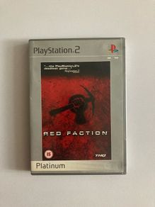 Red Faction PS2 Platinum Complete with Manual Tested