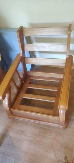 2 Armchairs - Solid Wood - Free to take