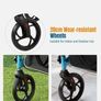 New can post Folding Aluminium Mobility Aid Rollator Walker with 4 Wheels Image 7