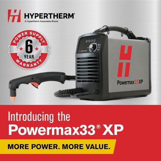 All New Hypertherm Powermax 33 Ex Demo