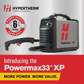 All New Hypertherm Powermax 33 Ex Demo