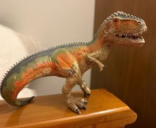 Schleich Giganotosaurus Dino Figure W/moveable Jaw Dinosaur Toy