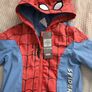 Brand New Boys Spiderman Raincoat Image 2