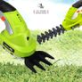 Cordless Grass Shear Hedge Trimmer 2 Interchangeable Blades, 7.2V 2-in-1 Lightweight, Cutting, Trimming, Shearing, Pruning Plants Foliage with Rechargeable Lithium-Ion Battery (02X000) Image 2