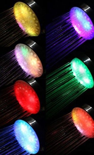 Led Multi Colour Shower Head