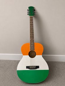 Freeman Irish Flag Accoustic Guitar