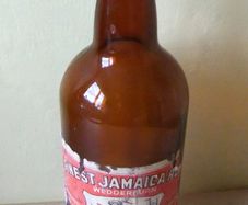 Old Findlater Rum Bottle