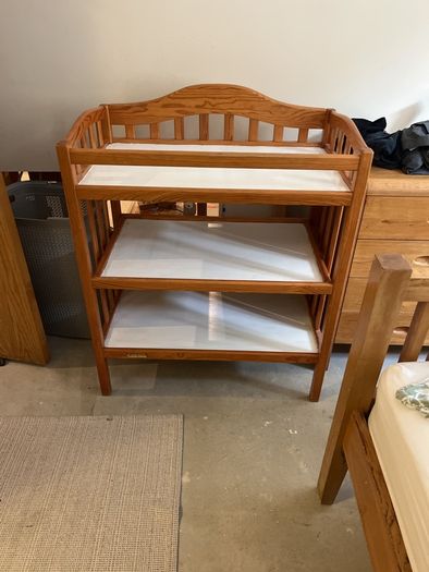 Wooden Baby Change Table