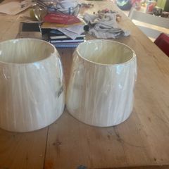 2 New Wall Light Lampshades