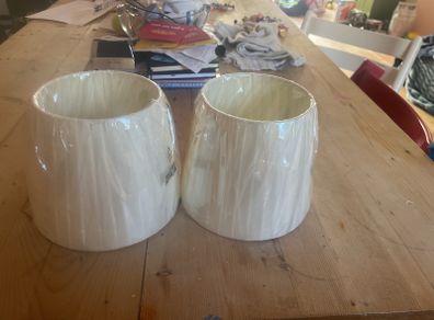 2 New Wall Light Lampshades