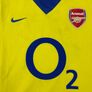 Genuine Vintage 2003 Nike Arsenal London Away Jersey Shirt Mens S/M Image 3