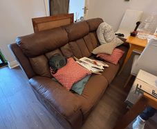 Sofa and armchair