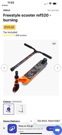 Decathlon OXELO Freestyle scooter