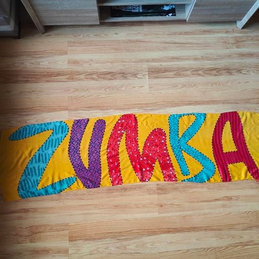 ZUMBA colourful long scarf