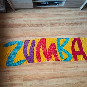 ZUMBA colourful long scarf