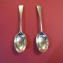 Eight Sterling Antique Silver Spoons. Image 2