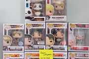 Funko pops Anime 10 euro each