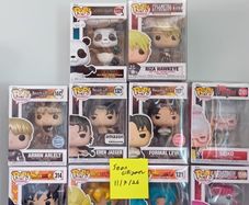 Funko pops Anime