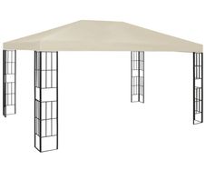 Gazebo 3x4 m Cream