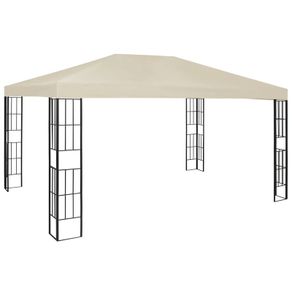 Gazebo 3x4 m Cream