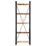 5-Tier Bookcase 60x30x180 cm Solid Reclaimed Wood Image 4