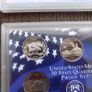 US 2006 Gem BU Proof Set.10 coins.Inc 5 State Quaters and Sacagawea Dollar.In cases of Issue. Image 7